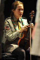 Dęby na kominku z okazji 70-lecia Hufca Świdnica