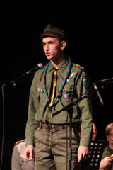 Dęby na kominku z okazji 70-lecia Hufca Świdnica