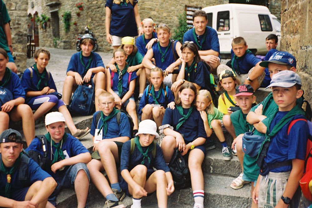 Obóz Skautowy Hiszpania -Włochy 1999