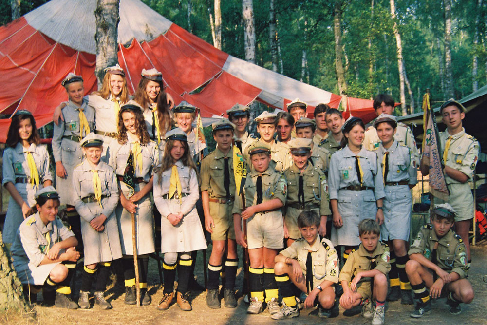 Obóz 29 ŚDH Dęby Niesulice 1994
