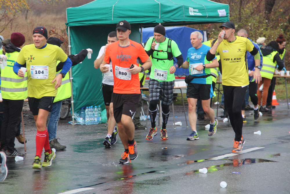 Dęby pomagają przy I Półmaratonie Świdnickim 7.11.2015